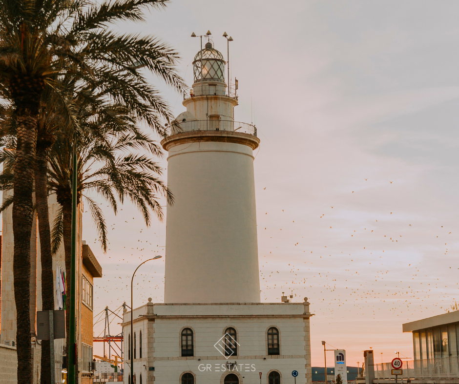 Playas de Málaga, España