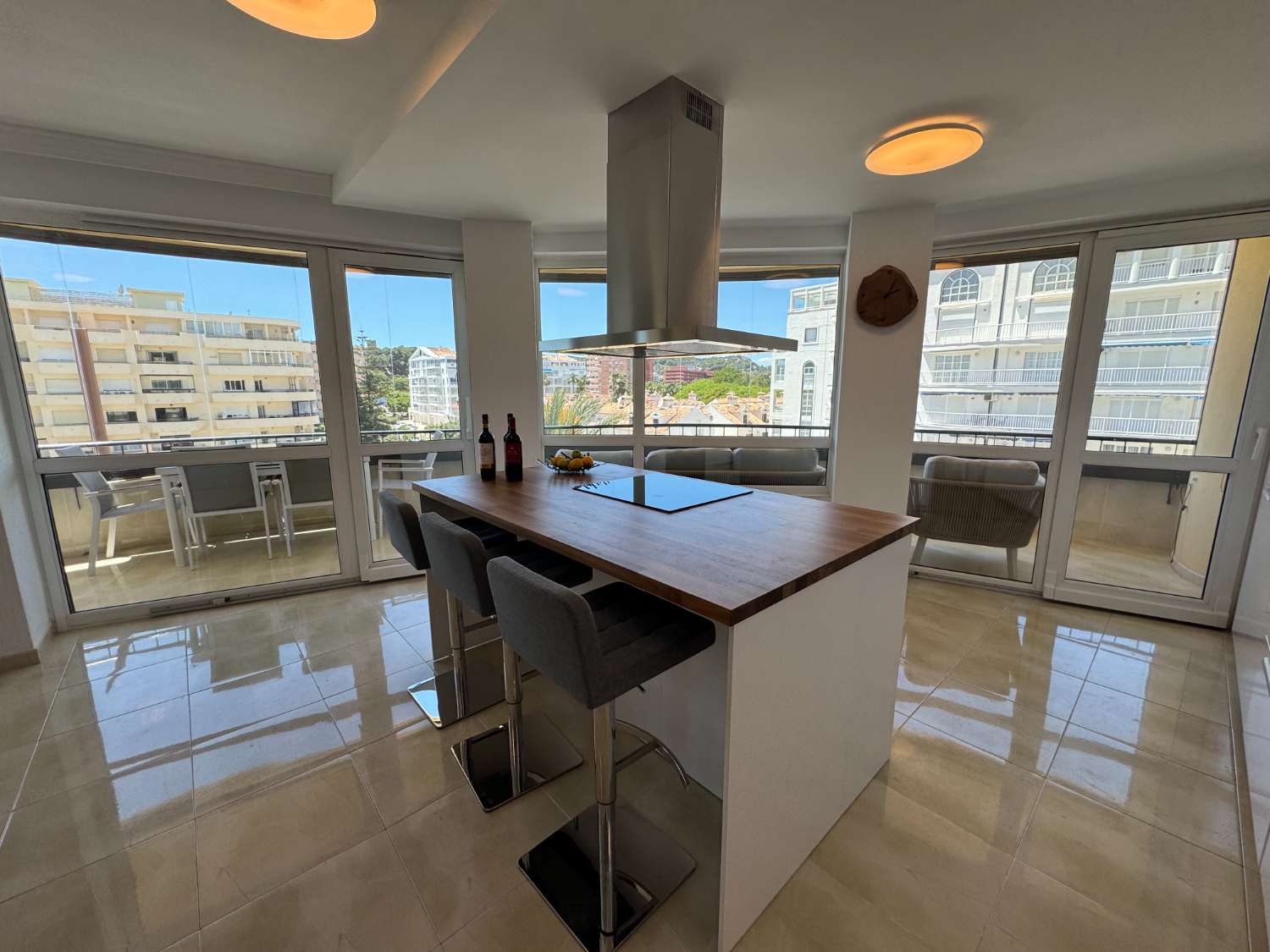 Luxury Beachfront Apartment in Fuengirola - Recently Remodeled by Swedish Designers