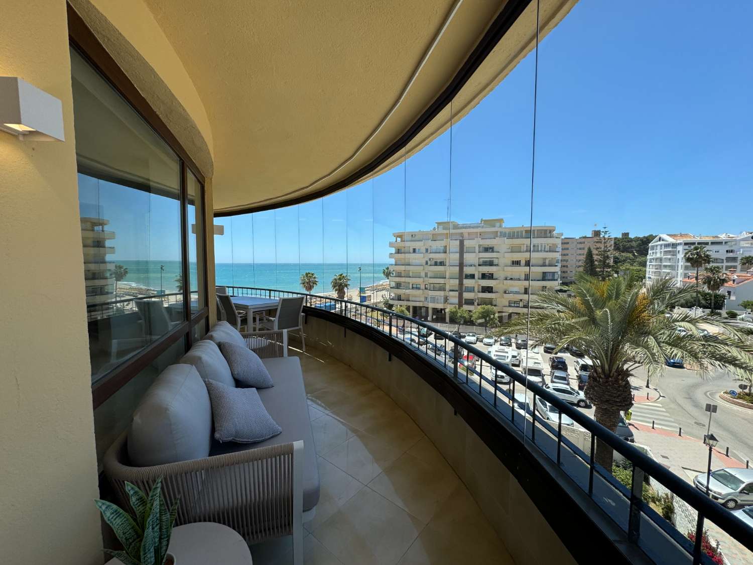 Luxury Beachfront Apartment in Fuengirola - Recently Remodeled by Swedish Designers