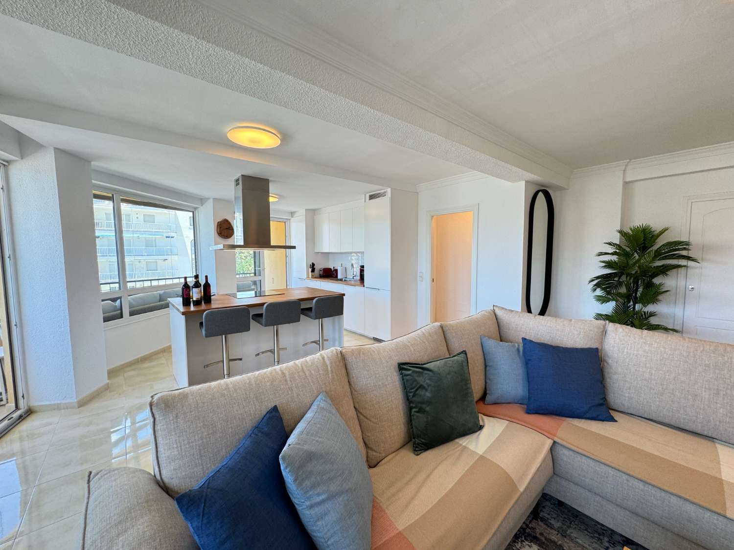 Luxury Beachfront Apartment in Fuengirola - Recently Remodeled by Swedish Designers