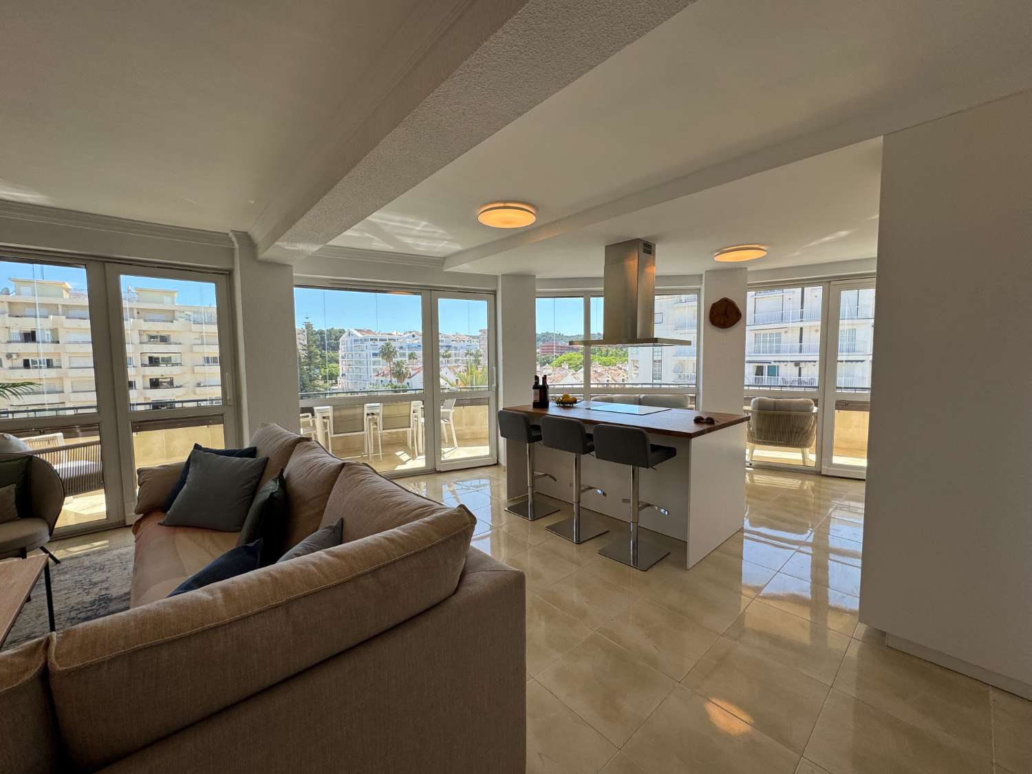 Luxury Beachfront Apartment in Fuengirola - Recently Remodeled by Swedish Designers