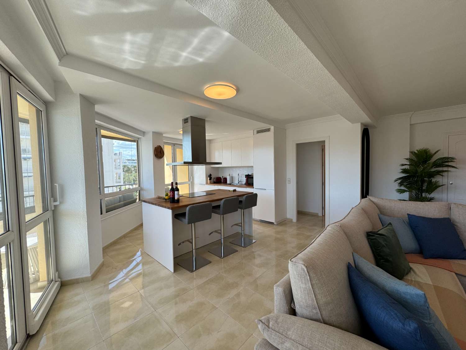 Luxury Beachfront Apartment in Fuengirola - Recently Remodeled by Swedish Designers