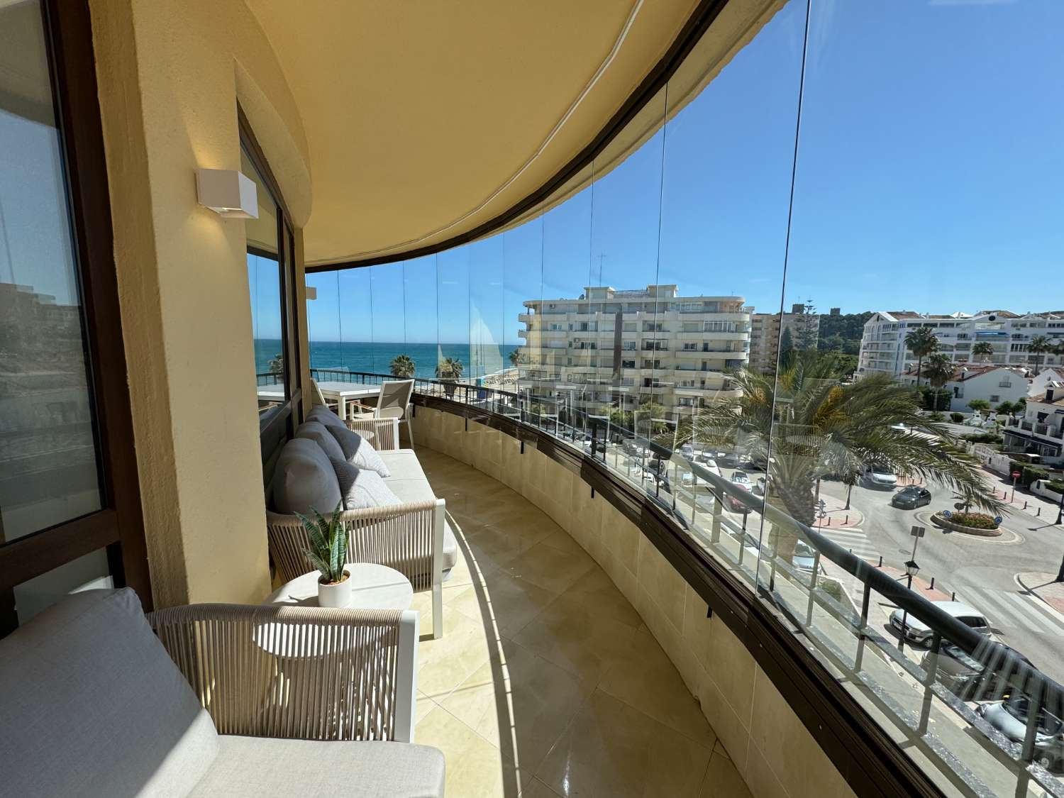 Luxury Beachfront Apartment in Fuengirola - Recently Remodeled by Swedish Designers